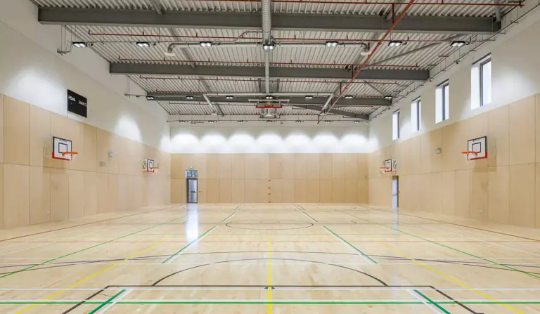 20250826 Drumgeith Community Campus Interior Games Hall 001